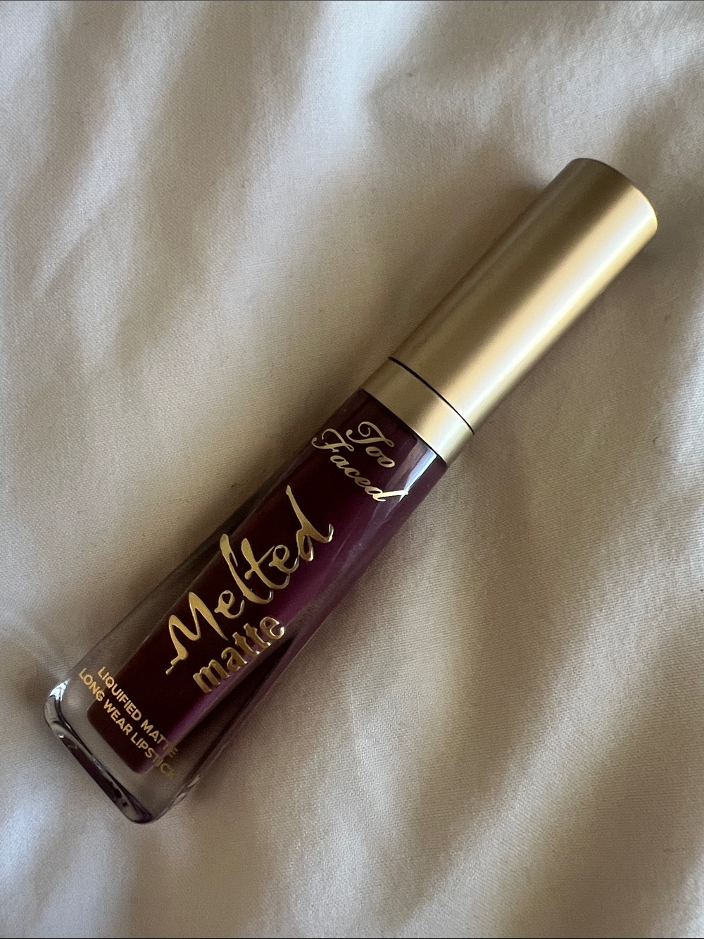 Too Faced Melted Matte Liquid Lipstick Wine Not